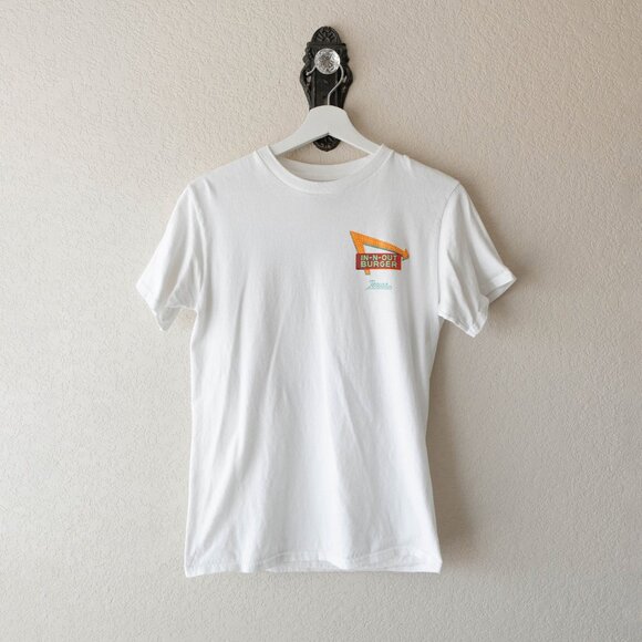 In N Out Tops - In N Out Burger Texas Men's Size Small White Graphic Tee T-Shirt